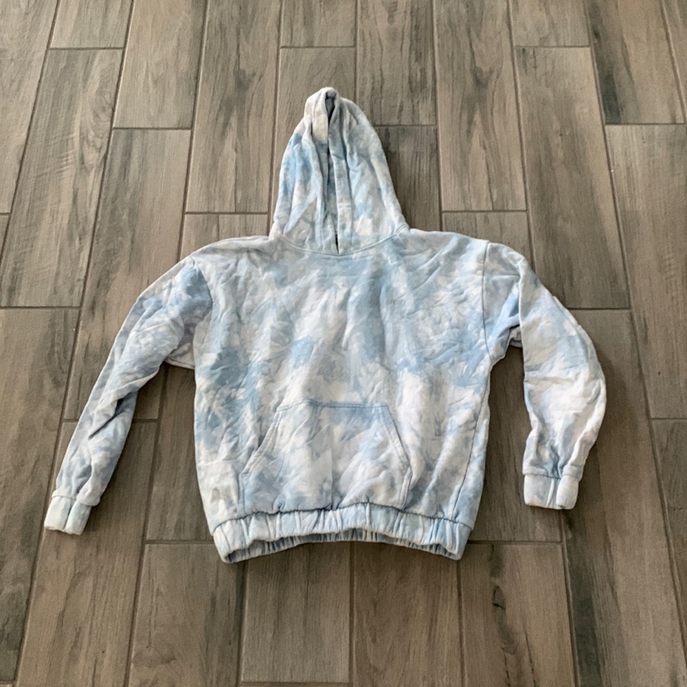 Local heroes tie dye hoodie